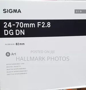 Sony 24/70 Sigma Art Lens