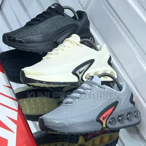 Original Nike Air Max DN Black White Cool Grey Sneakers