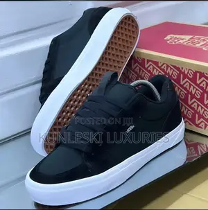 Original Vans Chukka Push Black Sneakers