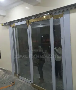 Touchless Entry System With Sensor Glass Door