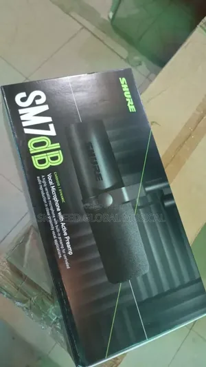 Original Shure Sm7db Studio and Broadcasting Microphone