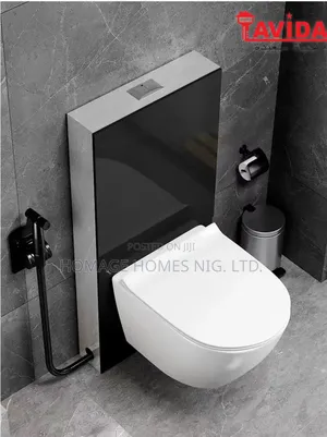 Suspended Wc Wit Glass Tank
