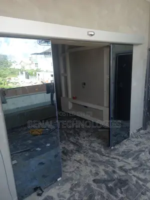 Smart Glass Door Entry System With Sensors