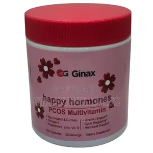 GINAX Happy Hormones PCOS Multivitamin Capsule (120 Capsule)