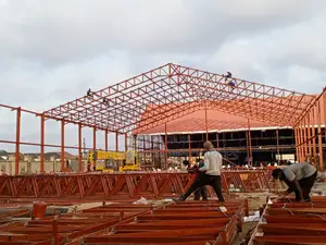 Wide Span Trusses Roof Steel Structure
