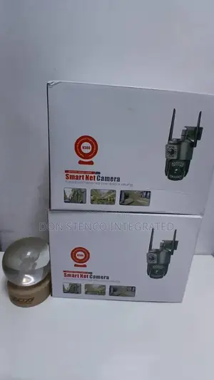 Wifi V380 PTZ Solar Camera Dual Lens