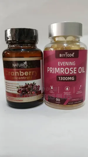 Cranberry Concentrate + Evening Primrose for Health Skincare