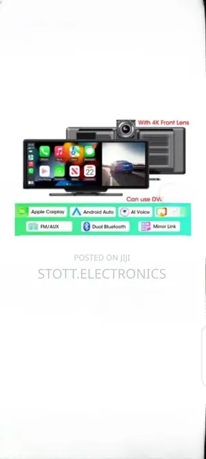 Portable Dash Cam Wireless Carplay Android Auto
10.26"