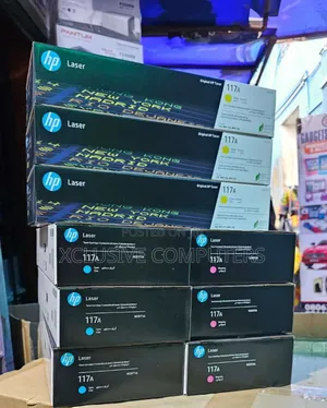 Genuine Hp Toner Cartridge 117a Bk/Y/M/C