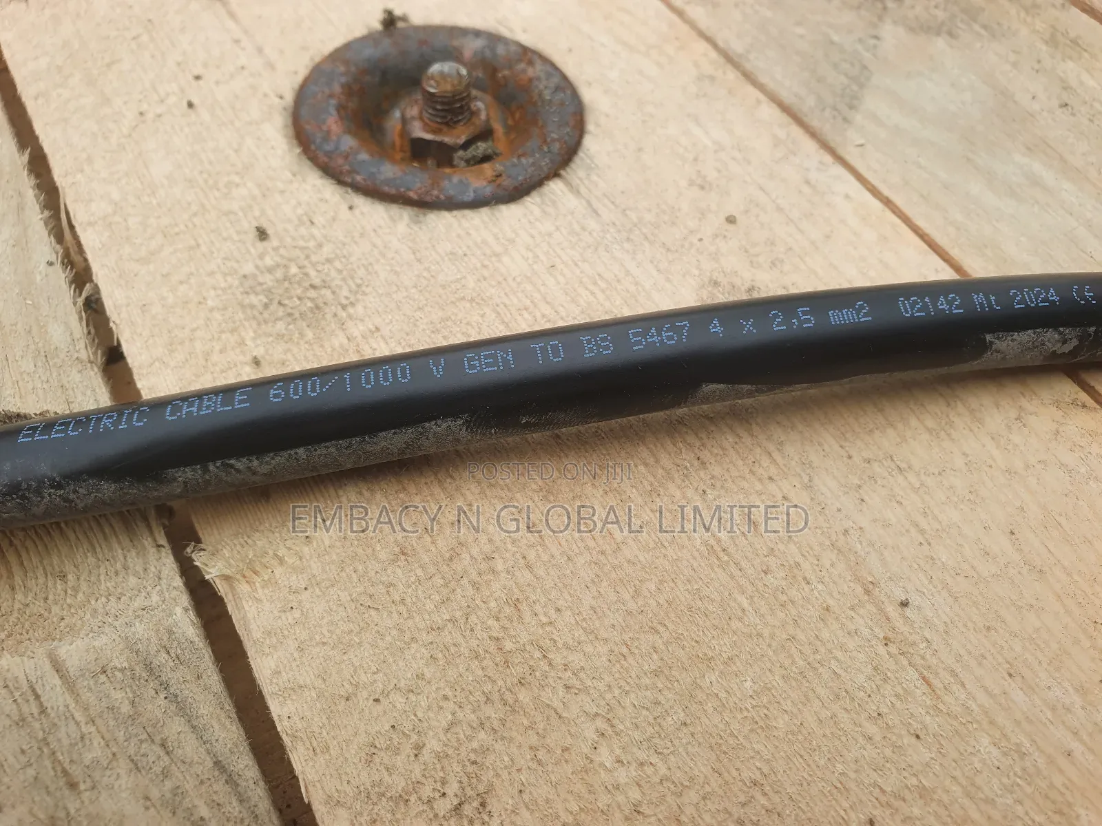 2.5mm 4core Armoured Cable