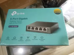 TP LINK 5-Port Gigabit Switch With 4 Poe Ports