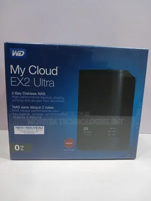 WD My Cloud EX2 Ultra 2-Bay Diskless NAS Storage Enclosure