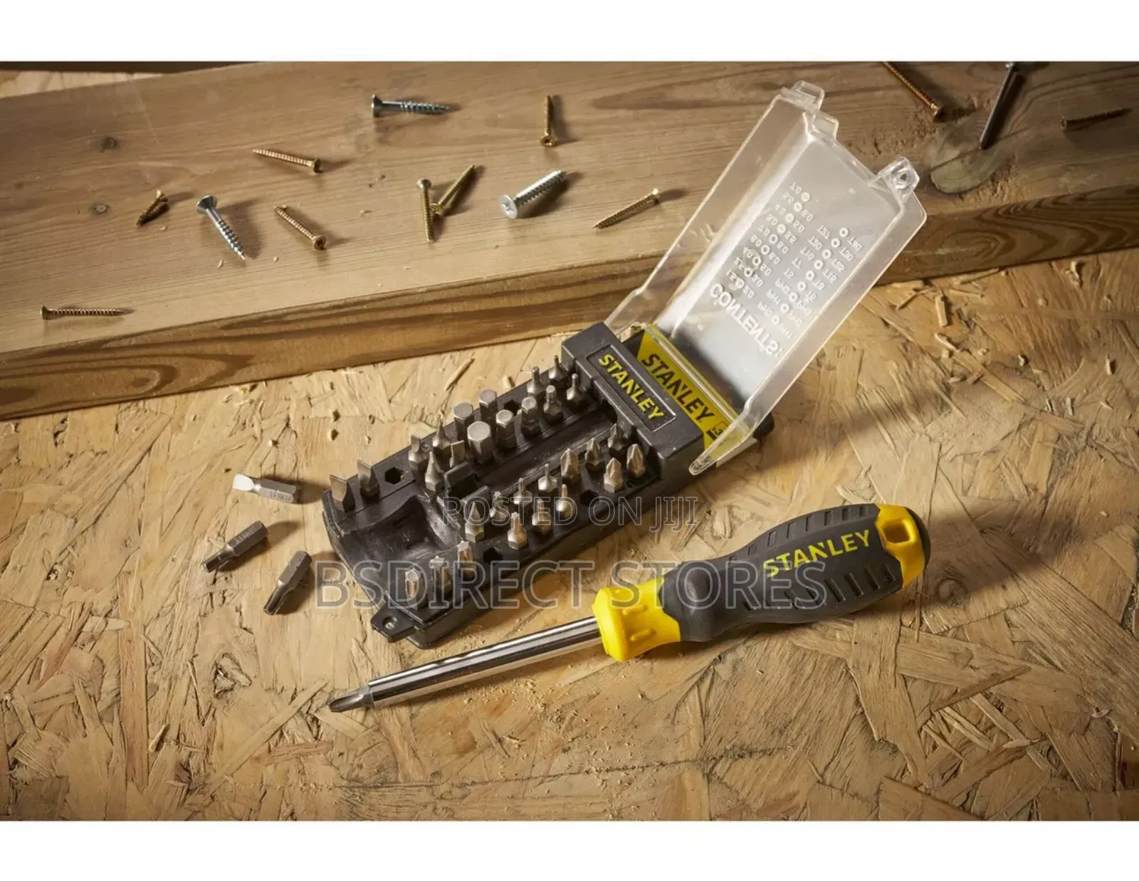 STANLEY- Multibit Bit Holder Screwdriver With 35 Inserts