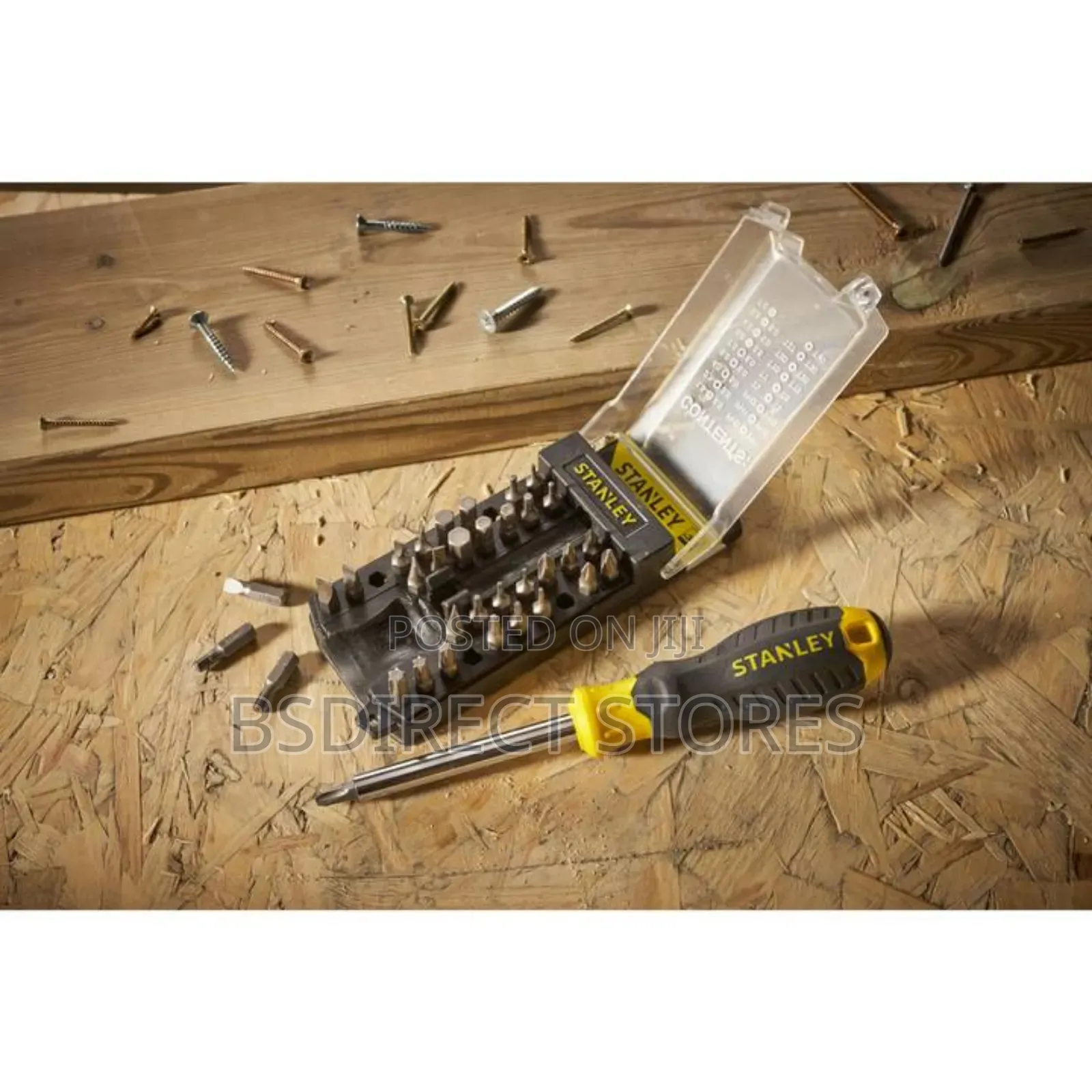 STANLEY- Multibit Bit Holder Screwdriver With 35 Inserts