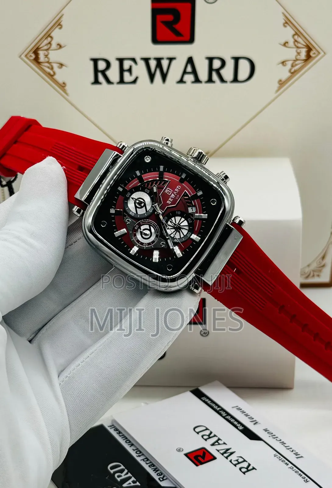 Reward Rubber Chronograph