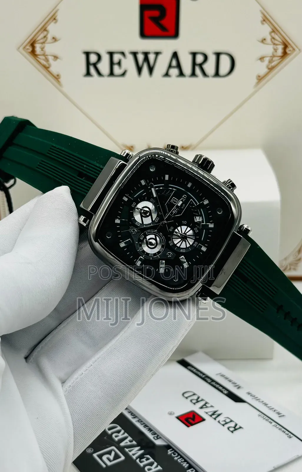 Reward Rubber Chronograph