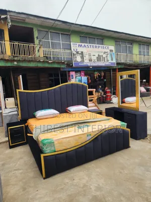 Upholstery 6by6 Set of Bed Frame