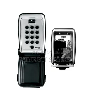 Master Lock Push Button Wall- Mounted Combination Key Safe