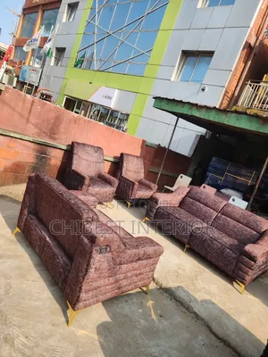 Complete Set of 7 Seaters Padded Sofa