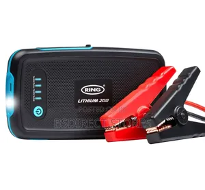 Ring 2.0L Micro Car Battery Fast Jump Starter + Power Bnak.