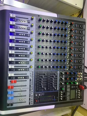 Original De Bass 8 Channels Mixer With USB Connection