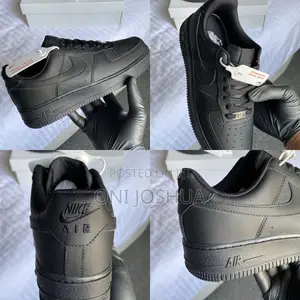 Graded Original Black Nike Airforce