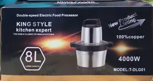 8ltr 4000w Double-Speed King Style Yam Pounder Copper Motor