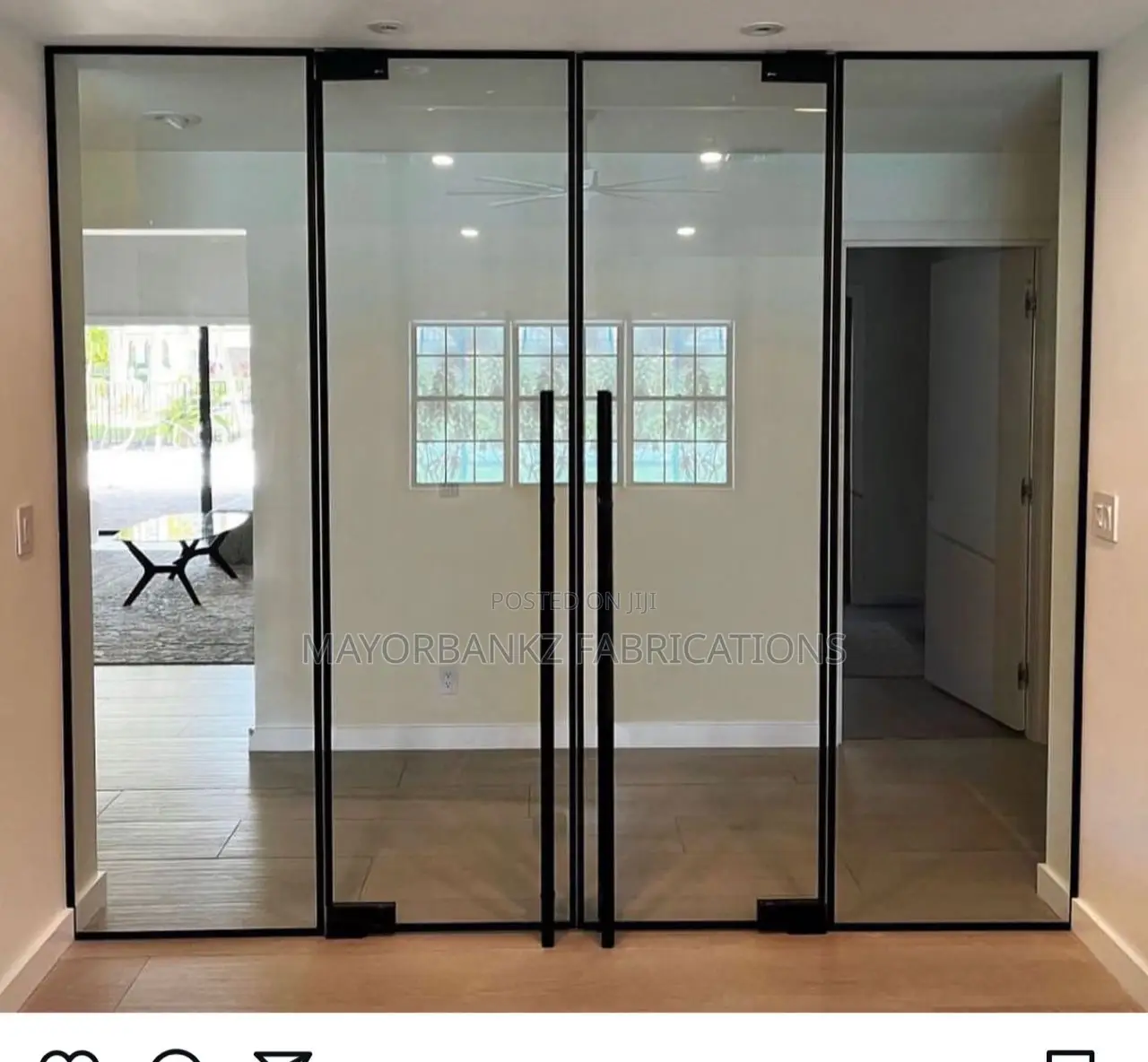 Frameless Swing Doors