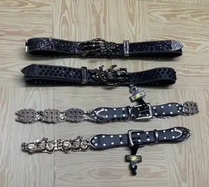 Original Leather Gothic Belt Unisex