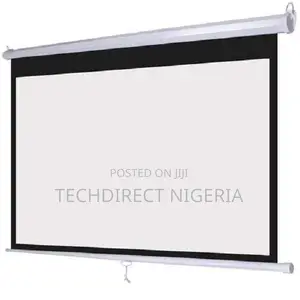 Smaat 72 X 72 Inch Manual Pull Down Projection Screen