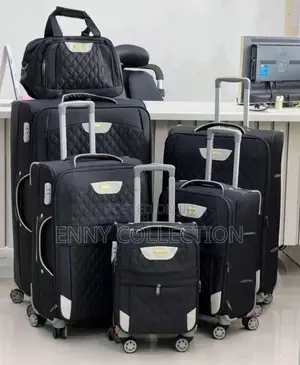 Set of 6 Fabric Luggage Box