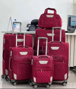Set of 6 Fabric Luggage Box