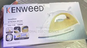 Kenweed Steam Iron With Non-Stick Soleplate