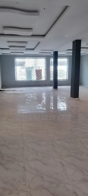 Open Plan Space Gd for All Commercial Uses for Lease at Agege