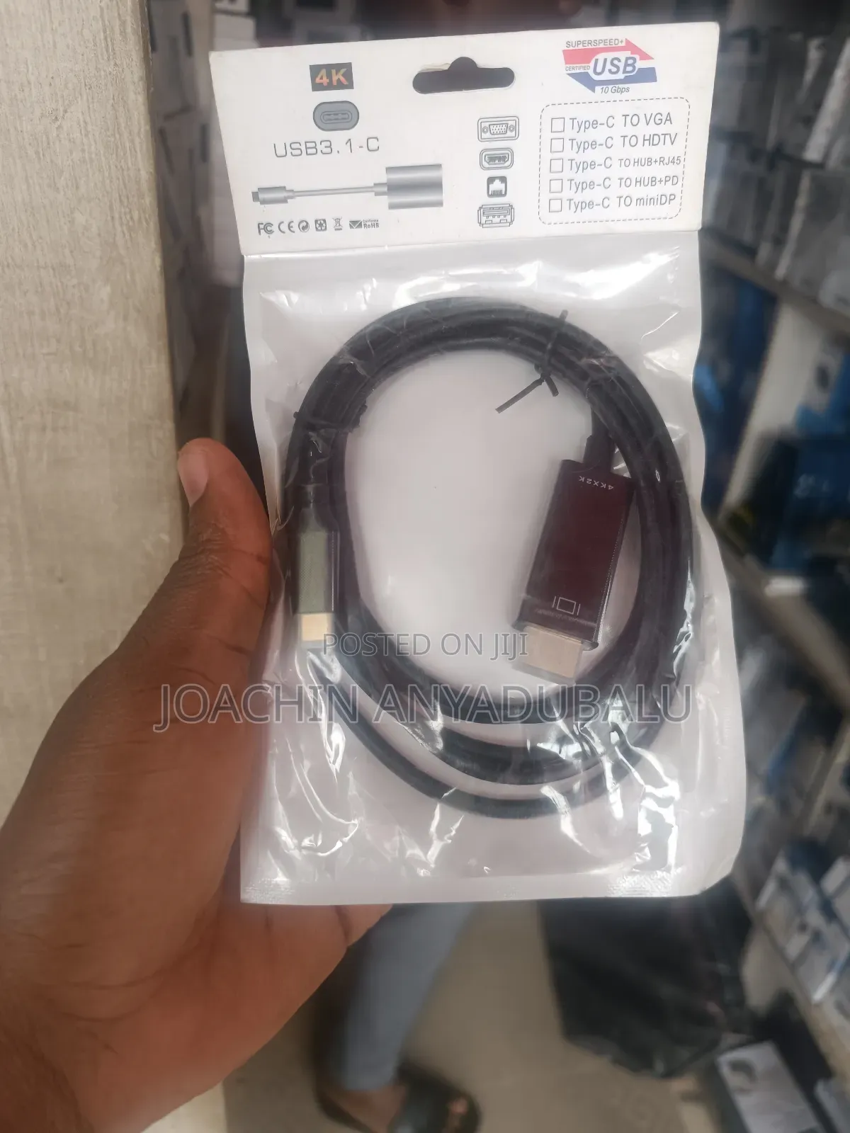 USB Type-C to HDMI Cable