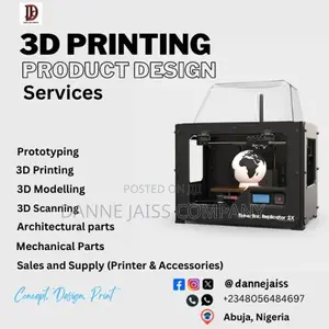 3D Modelling and 3D Printing and Services