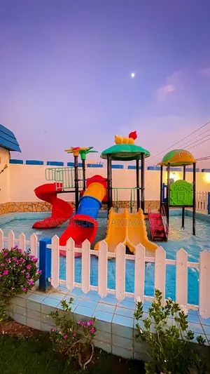 Giant Swimming Pool Swing Set