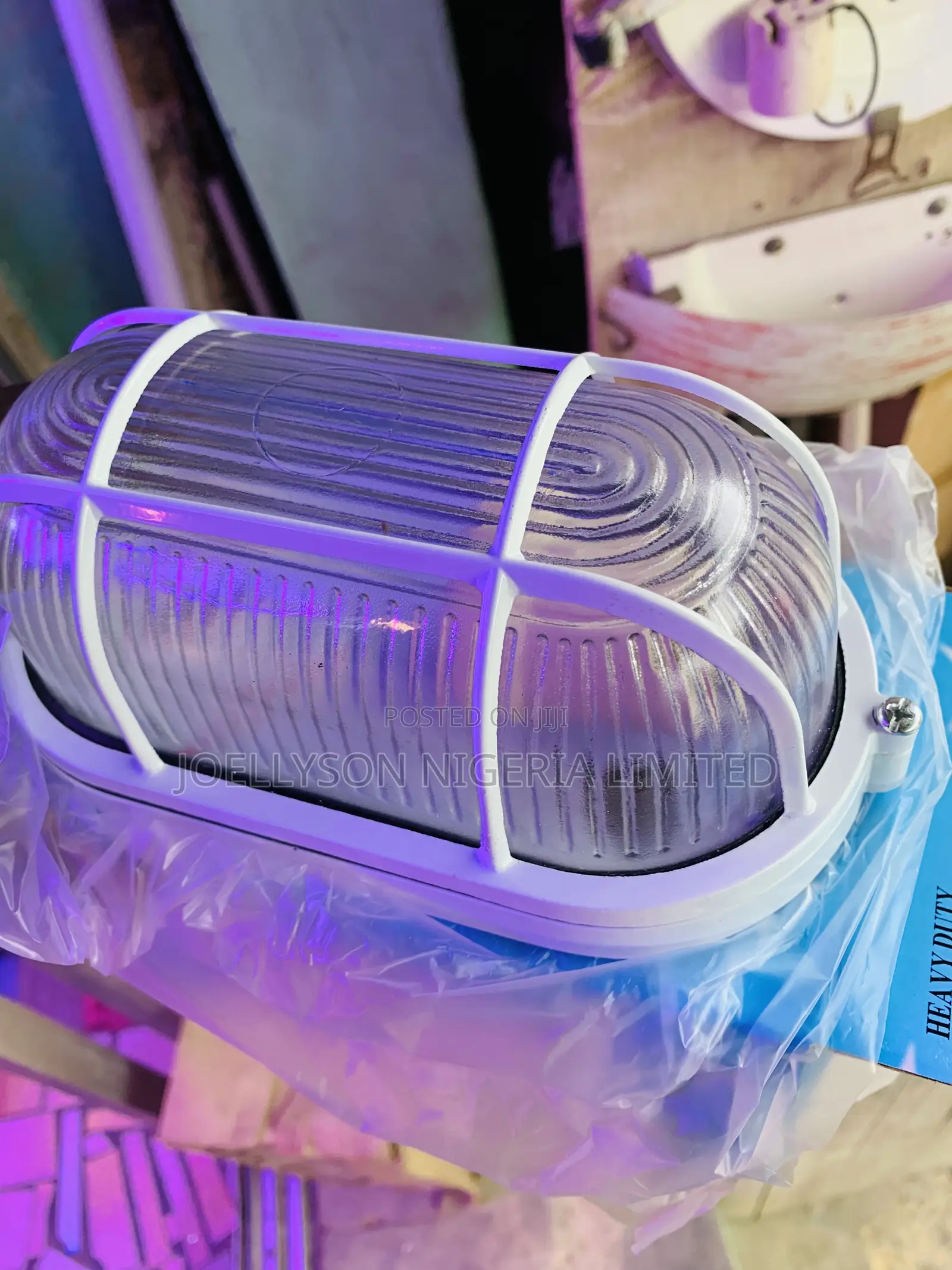 Small Basket Fence Light