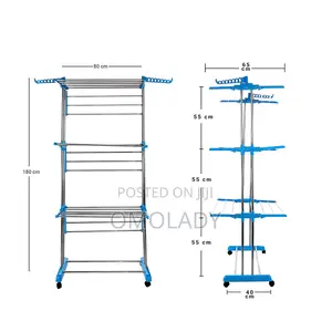 Stainless Steel Cloth Dryer Stand-3 Tier