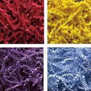 Solid Colour Crinkle Cut Paper Shred - 100g