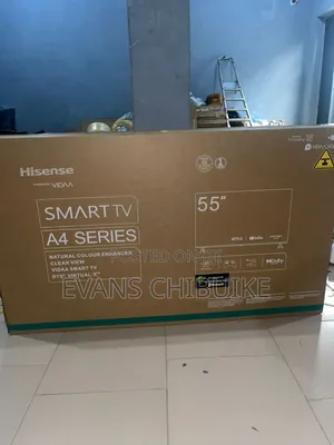 These a Brand New Hisense 55 Inches Smart TV