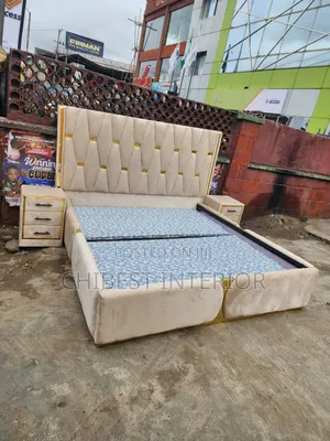 Upholstery Padded 6by6 Bed Frame