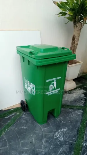 240liters Industrial Waste Bin With Tires