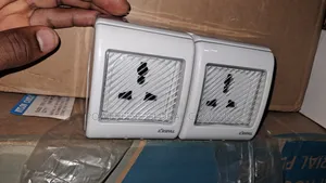 13amps Double Waterproof Socket For Hotels/ Outdoor Use