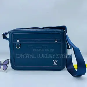 Louis Vuitton Quality Luxury Men Genuine Leather Cross Bag