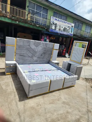 Padded Set of 6by6 Bed Frame