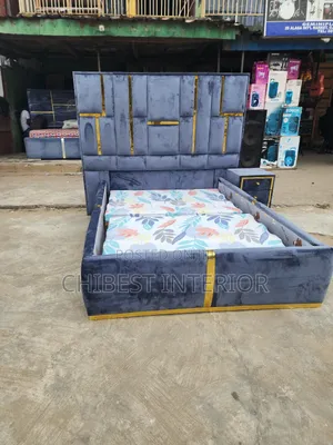 Padded 4.5by6 Bed Frame
