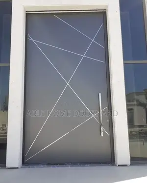 We Fabricat All Type of Pivot Door Made in Nigeria 