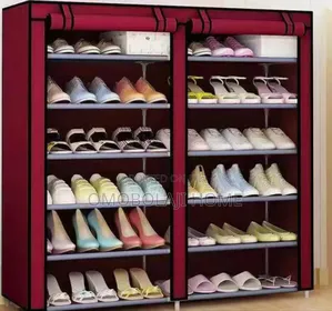 Double Row Shoe Rack