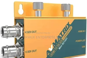 Avmatrix Mini Converter SDI to HDMI and HDMI to SDI .